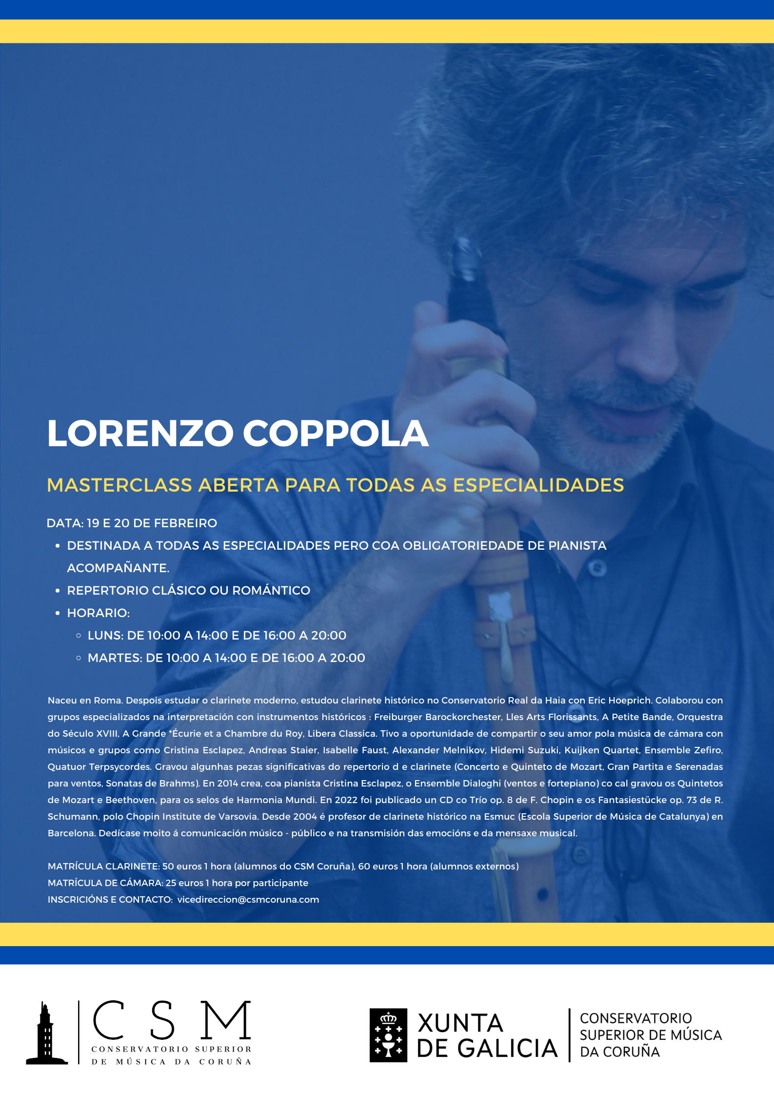 MASTERCLASS DE LORENZO COPPOLA